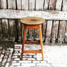 Vintage Wooden Stool