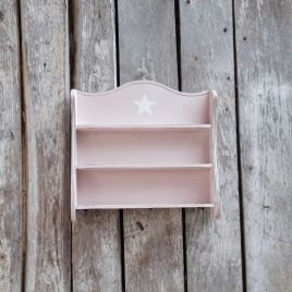 Pink Shelves With White Star