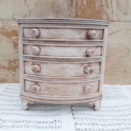 Painted Small Chest Of Drawers
