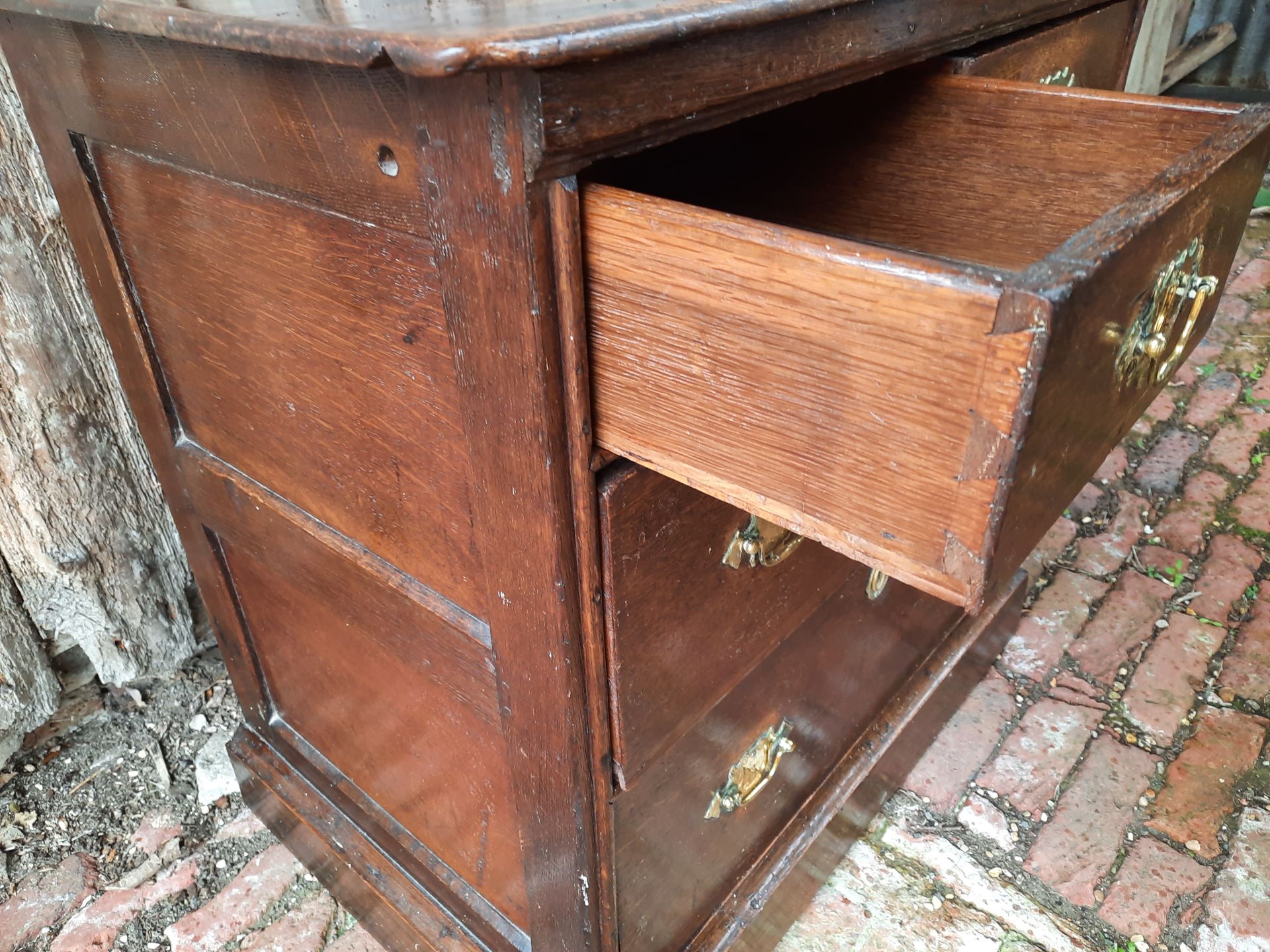 Chest Of Drawers With Brass Handles for Sale Bedroom Trunk Vintage