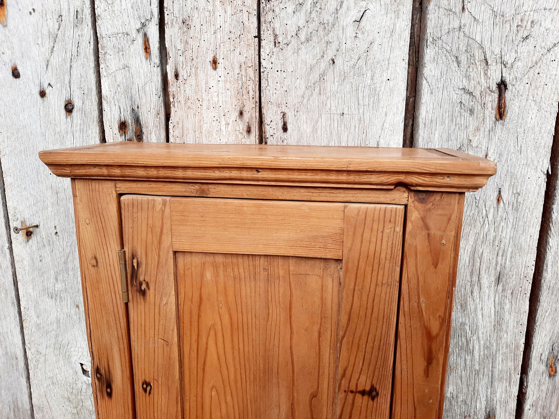 Vintage Wall Mounted Pine for Sale Cupboards Trunk Vintage