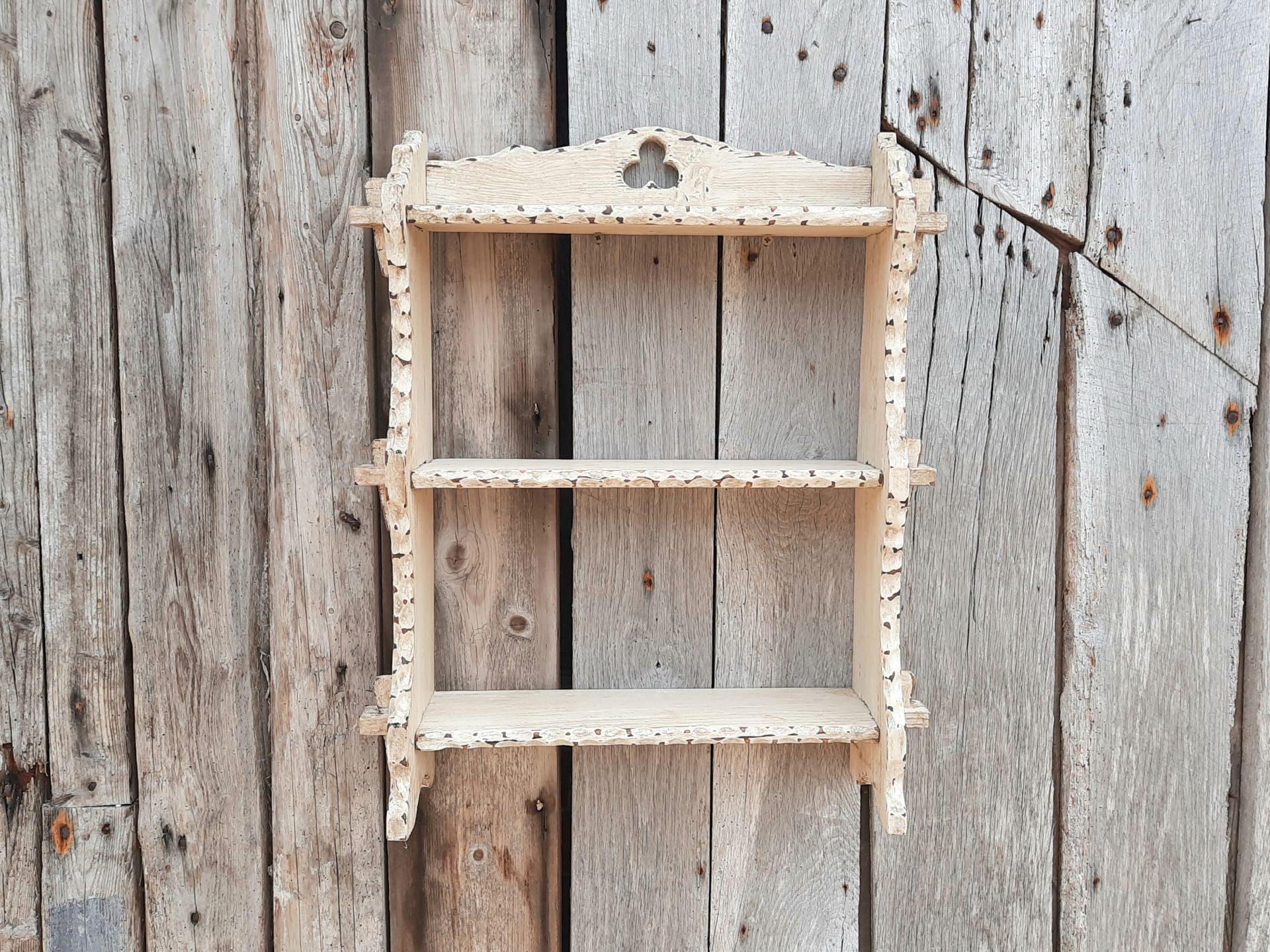 Vintage wooden shelves sale