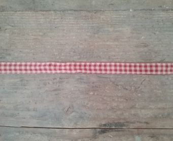 Red Gingham Ribbon