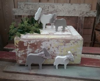 Handpainted Wooden Jack Donkey