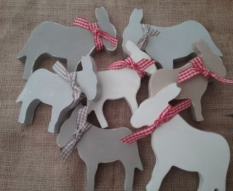 Handpainted Wooden Jack Donkey