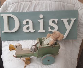 Daisy Painted Sign