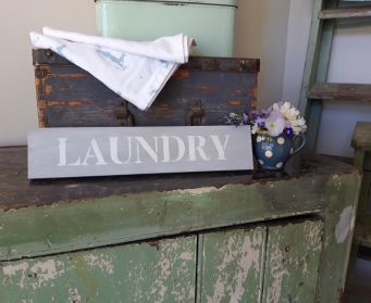 Paris Grey & Old White Distressed Finish