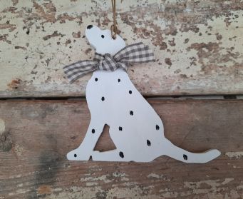 Black spots grey gingham