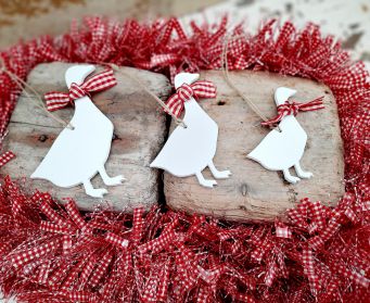 Christmas Goose Decoration Bundle