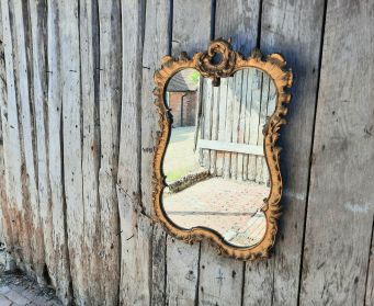 Large Gold Framed Mirror