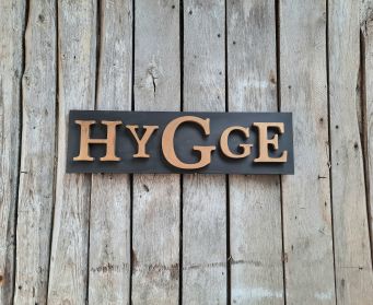Painted HYGGE SIgn