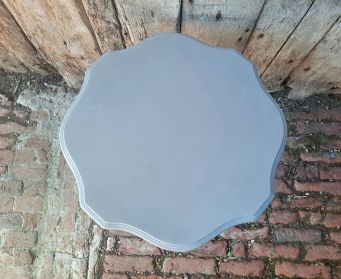 Painted Grey Tripod Table