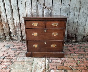 Chest Of Drawers With Brass Handles