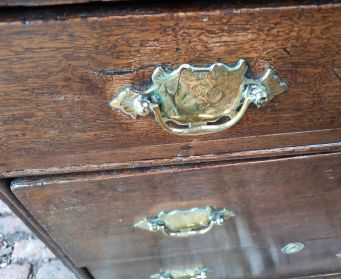 Chest Of Drawers With Brass Handles