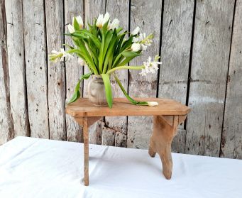Rustic Wooden Stool