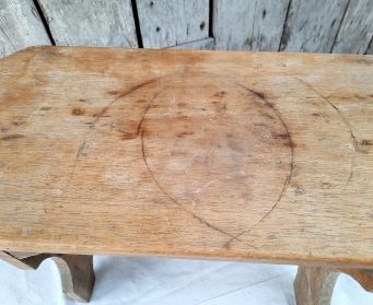 Rustic Wooden Stool