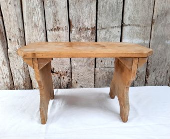 Rustic Wooden Stool
