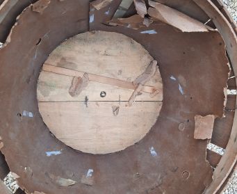 Rustic Vintage Wooden Basket
