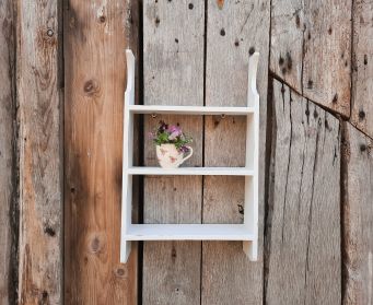 Small White Shelves