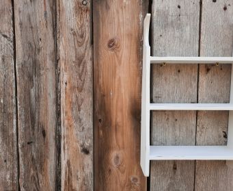 Small White Shelves