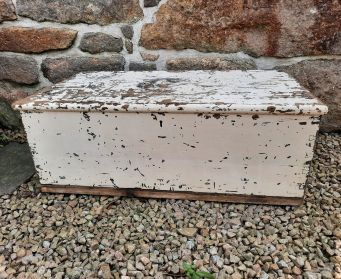 Chippy Wooden White Trunk