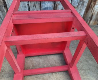 Naughty Or Nice Red Children's Chair