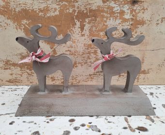 Reindeer Duo Christmas Decoration