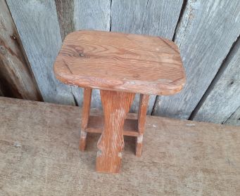 Vintage Pine Stool