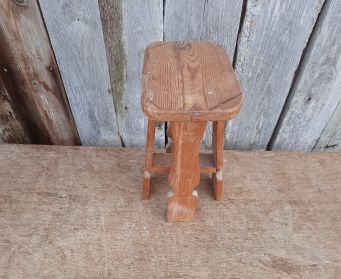 Vintage Pine Stool