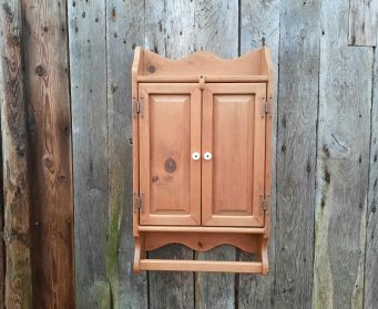 Pine Bathroom Cupboard