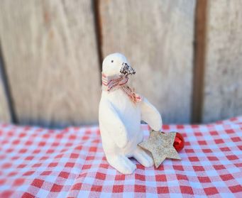 Papier Mache Penguin