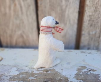 Papier Mache Penguin