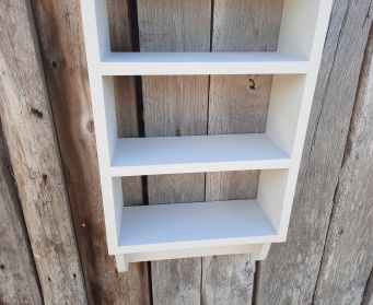 Handmade  Wooden Shelves With Bunny Cornice
