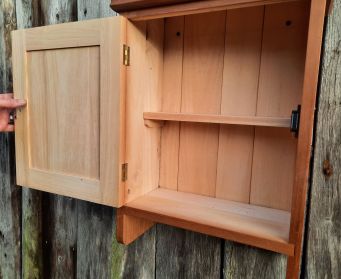 Pine  Wall Mounted Cupboard