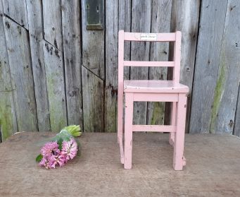 Little Pink Chippy Chair