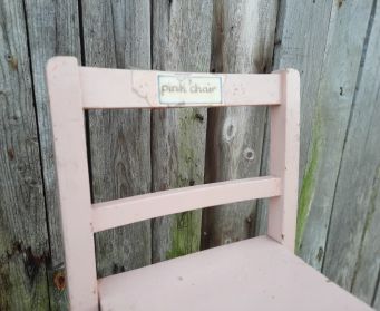 Little Pink Chippy Chair