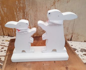White Bunny Duo 2
