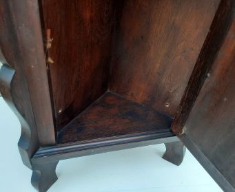 Small Wooden Corner Cupboard