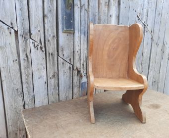 Vintage Wooden Child's Chair