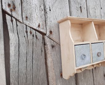 Shelf Drawers And Hooks