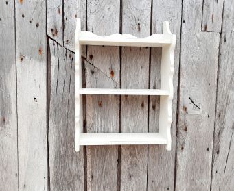 White Wooden Shelves