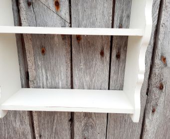 White Wooden Shelves