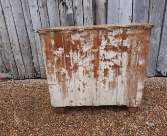 Vintage Small Pine Chest Of Drawers