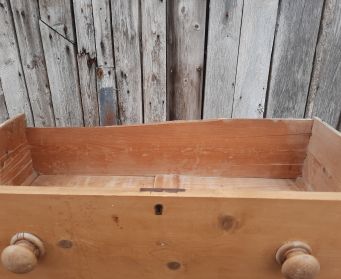 Vintage Small Pine Chest Of Drawers