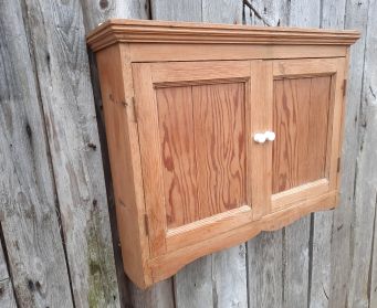 Rustic Pine Wall Cupboard