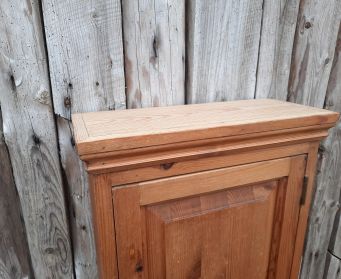 Pine Cupboard With Key