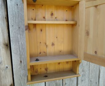 Pine Wall Cupboard