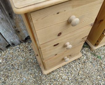 Pair Of Pine Bedside Drawers