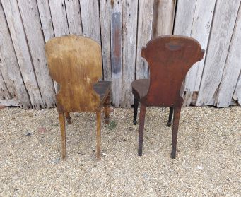 Pair Of Rustic Chairs