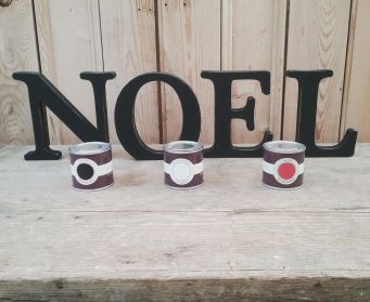 NOEL Hand Painted With Pitch Black  Farrow and Ball Paint